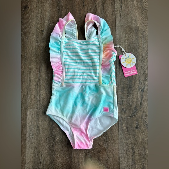 Ruffle Butts Swimming Suit.  One piece.  Girl’s size 7.  New with tags. - Picture 1 of 7